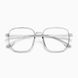 Blue blocker safety goggles for working at a monitor Gray (A9623)