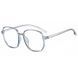 Blue blocker safety goggles for working at a monitor Gray (A9623)