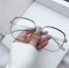 Blue blocker safety goggles for working at a monitor Gray (A9623)