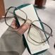 Blue blocker safety goggles for working at a monitor Gray (A9623)