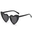 Heart Shaped Sunglasses Love Black (A9920)