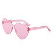 Heart Shaped Sunglasses Love Pink (A9912)