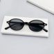 Oval sunglasses Black (A9776)