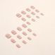 False nails with glue Bananahall W397 Beige 24 pcs (A9671)