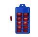 False nails ballerina long one-tone Bananahall BLC004 Dark red 100 pcs (A9953)