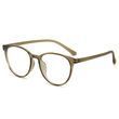 Computer glasses for working at a computer monitor with blue light blocking Khaki (A9854)