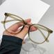Computer glasses for working at a computer monitor with blue light blocking Khaki (A9854)